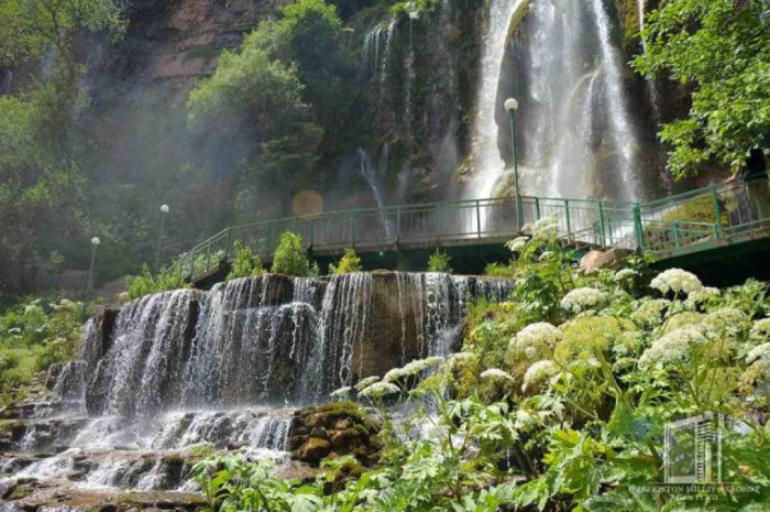 Сангардак – водопад с жемчужными каплями