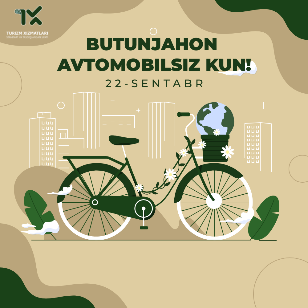 Butunjahon avtomobilsiz kun! Butunjahon avtomobilsiz kun!