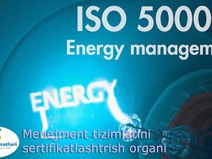 ISO 50001 - Energetik menejment tizimi