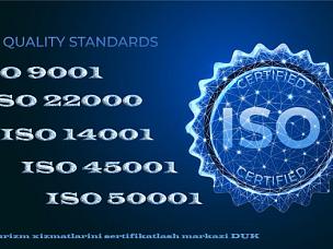ISO xalqaro standartlari boʻyicha sertifikatlashtirishning afzalliklari