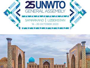 С 16 по 20 октября текущего года в Самарканде состоится 25-я юбилейная сессия Генеральной ассамблеи Всемирной Туристской Организации Объединенных Наций (UNWTO)