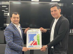 Очередные гостиницы Ташкента получили сертификат “Uzbekistan. Safe travel GUARANTEED”