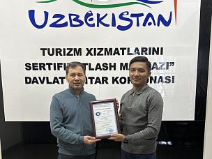 “Crowne Plaza Tashkent” mehmonxonasi  Oʻz DSt ISO 9001:2015 standarti boʻyicha sertifikatlashtirildi