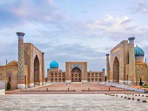 Культурное наследие Узбекистана – площадь Регистан